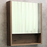 Comforty Зеркальный шкаф Марио 60 дуб темный