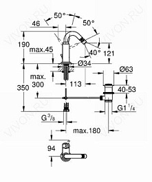 Grohe Смеситель "Atrio 32108001" – фотография-2