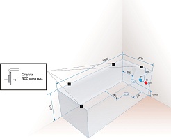 1ACReal Акриловая ванна Palermo 180x80 – фотография-9