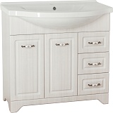 Style Line Тумба с раковиной Олеандр-2 90 Люкс рельеф пастель