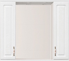 Style Line Зеркальный шкаф Олеандр-2 900/С белый