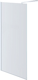 Aquatek Душевая перегородка 120x200 AQ WIW 14020CH с держателем профиль хром стекло прозрачное – фотография-1