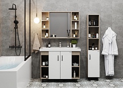 Onika Зеркальный шкаф Тимбер 100.00У дуб сонома – фотография-5