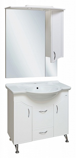 Runo Зеркальный шкаф Севилья 75 – фотография-2