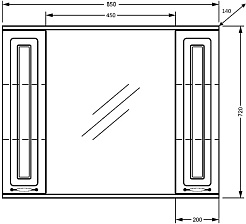Stella Polare Мебель для ванной Кармела 85 Элеганс ольха белая – фотография-20