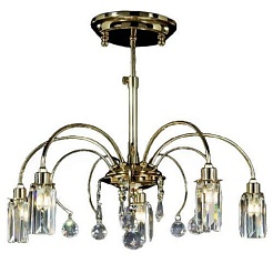  Люстра "Ice Spirit WL61301-5CKG" потолочная – фотография-1