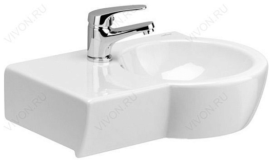 Cersanit Раковина Nano 50 L ассиметричная – фотография-2