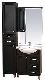 Misty Зеркальный шкаф Александра 65 L венге – фотография-3