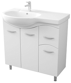 Merkana Тумба под раковину Коралл 82 R – фотография-1