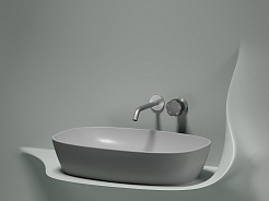 Ceramicanova Мебельная раковина Element 60 CN6049MSG серый матовый – фотография-7