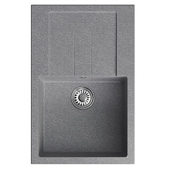 Mixline Мойка кухонная ML-GM31 графит – фотография-1