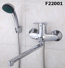 Frap Смеситель для ванны H220 F22001 хром – фотография-1