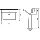 Santeri Пьедестал для раковины "Орион" 413984 – фотография-4