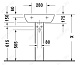 Duravit Пьедестал для раковины D-Code 08632700002 – картинка-6