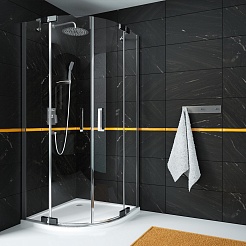 Excellent Душевой уголок Colors 90x90 полукруглый – фотография-3
