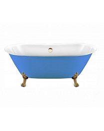 Фэма Акриловая ванна "Ottavia", ножки бронза, покрытие RAL металлик  – фотография-4