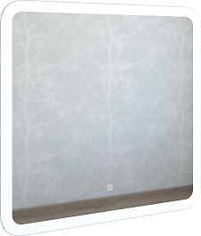 Sanflor Мебель для ванной Лорд 70 белая матовая/черная – фотография-12