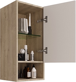 Dreja Шкаф навесной Perfecto 35 R белый/дуб эврика – фотография-5