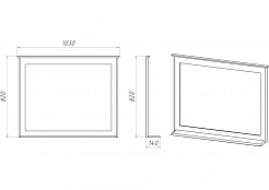 Misty Мебель для ванной Винтаж 100 – фотография-3