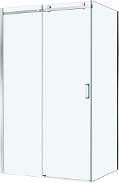 BelBagno Душевой уголок Soft Close-2 SOFT_CLOSE-2-AH-1-120/80-C-Cr 120x80 профиль хром стекло прозрачное – фотография-1