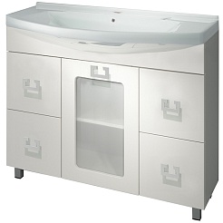 Какса-а Тумба с раковиной Витраж 105 – фотография-1