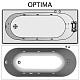 Kolpa San  Акриловая ванна Tamia OPTIMA 170 – фотография-8