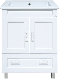 Misty Тумба под раковину Дива 65 белая – фотография-1