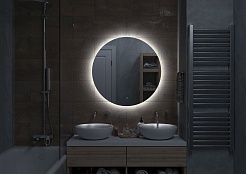 Continent Зеркало Ajour Medium Led 1000 – фотография-9