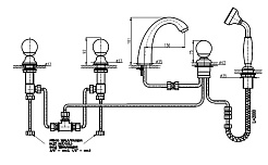 Rav Slezak Смеситель Brilliance BRILLIANCE176.5PZ – фотография-3