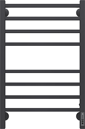 Terminus Полотенцесушитель электрический Ватикан П8 500x800 черный матовый – фотография-1