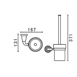 Art&Max Ёршик Bianchi AM-E-2608-Cr – фотография-2