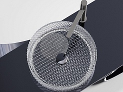 Ceramicanova Мебельная раковина Cristal 36 CN6062 прозрачная – фотография-10