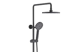 Aquatek Душевая система Бетта AQ2140MB матовая черная – фотография-2