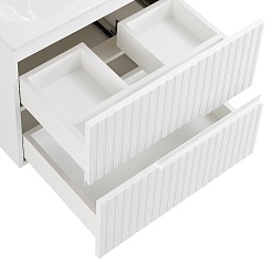 Cezares Тумба с раковиной Duet 60 подвесная CZR-8095-60 bianco lucido – фотография-2