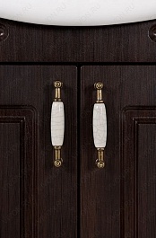 Водолей Мебель для ванной Капри 55 L дуб – фотография-5