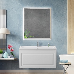 Cezares Зеркало Interni 80 Bianco Lucido – фотография-5