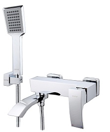 Gappo Смеситель для ванны с душем G07 G3207 хром – фотография-1