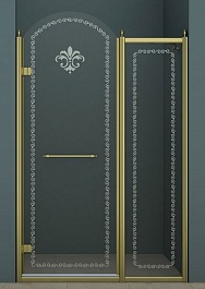 Cezares Душевая дверь в нишу RETRO-A-B-11-120-CP-Br-L – фотография-1