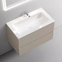 Sancos Тумба под раковину Snob T 80 beige soft SNT80CE – фотография-2