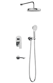 Tokito Душевая система RAIN хром TOK-RAI-1020 – фотография-1