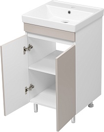 Misty Тумба под раковину Майна 50 сливки/белая – фотография-4