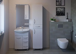 ASB-Mebel Зеркальный шкаф Грета 60/1 – фотография-4