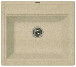 Florentina  Мойка гранитная Липси 600 песочный – фотография-1