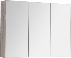 Dreja Зеркальный шкаф PREMIUM 100 дуб кантри – фотография-1