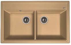 Florentina  Мойка гранитная Липси 820 капучино – фотография-1