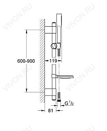 Grohe Душевой гарнитур "Euphoria Cosmopolitan 27368000" – фотография-2