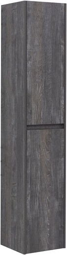 Aquanet Шкаф пенал Nova Lite 35 R подвесной дуб серый – фото-1