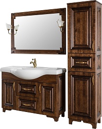 Водолей Мебель для ванной Дубэлла 105 венге – фотография-2