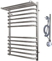 Point Полотенцесушитель электрический П11 500x800 PN09158SPE с полкой хром