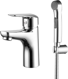 Iddis Смеситель для раковины Torr TORSB00i08 с гигиеническим душем – фотография-1